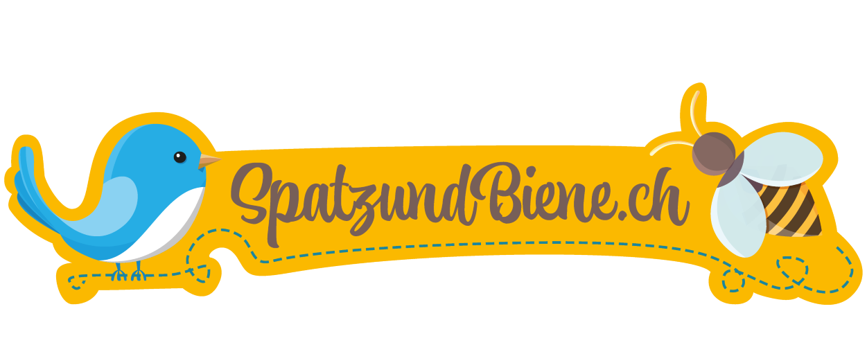 Spatz und Biene